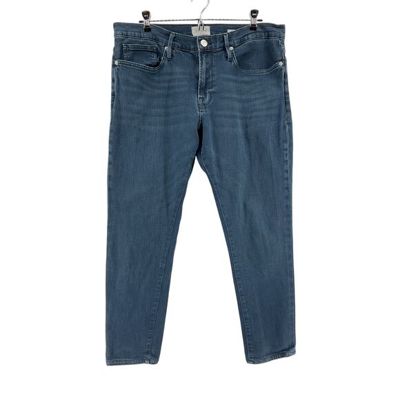 Frame Athletic Catalina Lhomme Denim Jeans Size 34 - Picture 2 of 11